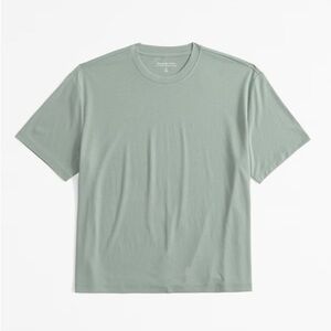 Abercrombie & Fitch sage muted green easy Tee